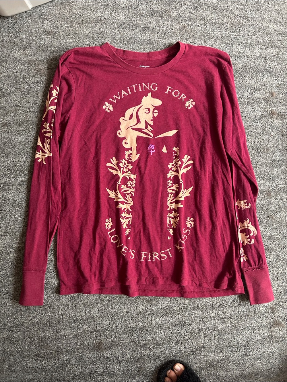 Disney sleeping beauty Long Sleeve Graphic Tee